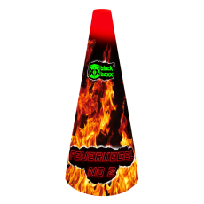 Feuerkegel No.2, Rot