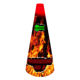 Feuerkegel No.2, Rot