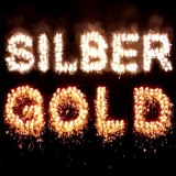 Bengallicht Silber zu Gold, 25er Pack